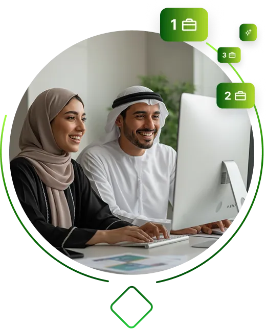 Employer managing multiple jobs