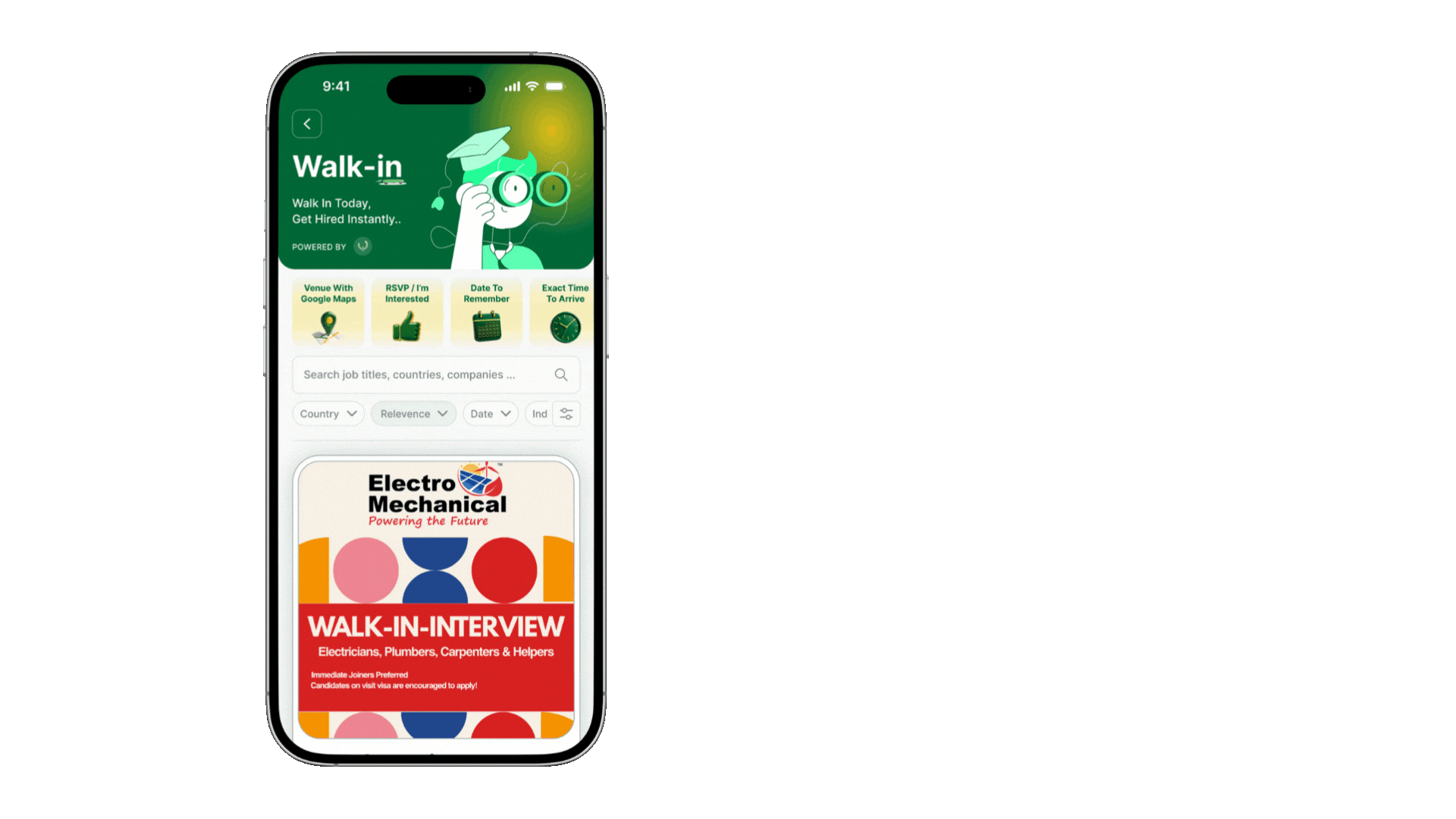 Walk-In Interview Animation